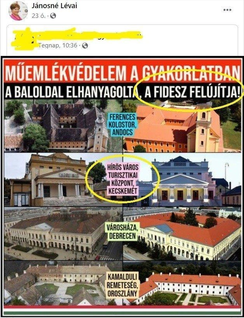 Facebook/Lévai Jánosné