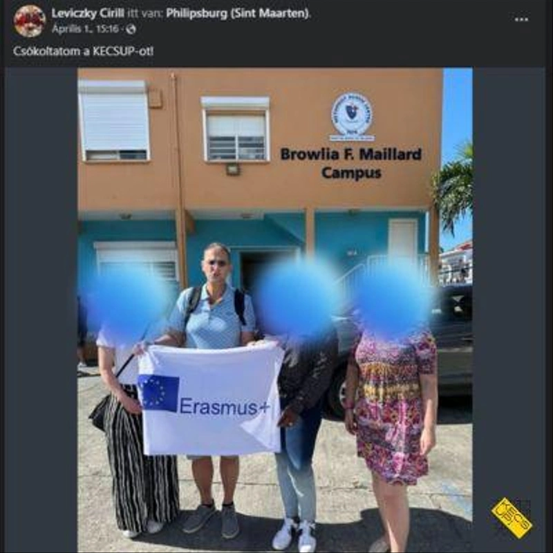 Leviczky Cirill a Szent Márton szigetekről üzent nekünk / Forrás: Leviczky Cirill Facebook-oldala