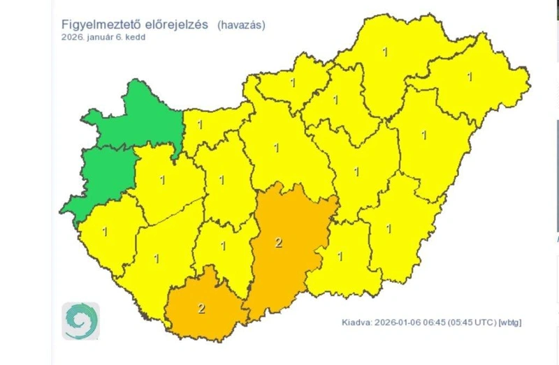 Forrás: Met.hu