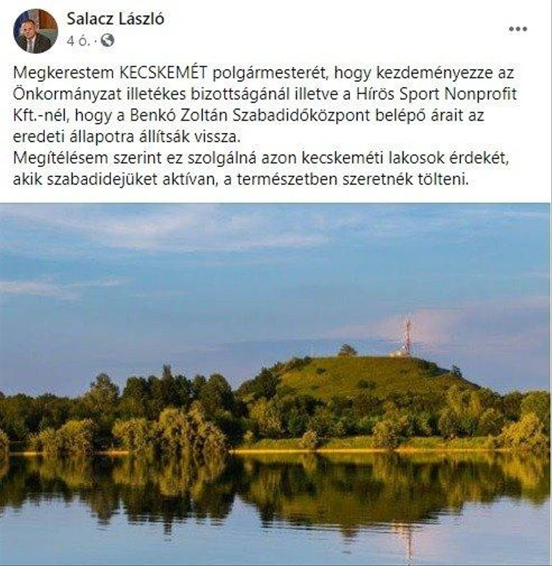 Facebook/Salacz László