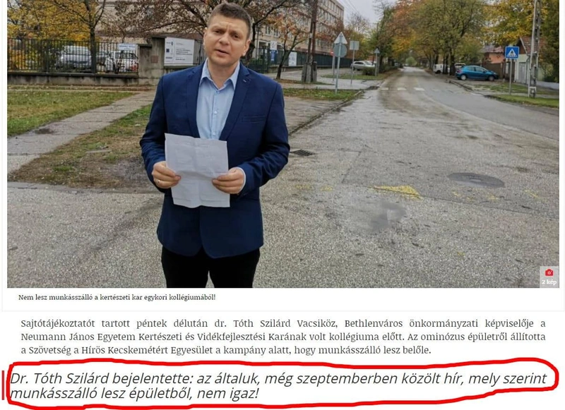 képkivágás a hiros.hu oldalról