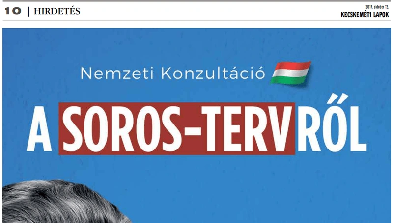 Kormányzati hirdetés az adófizető forintokból működő Kecskeméti Lapokban / Fotó: képkivágás