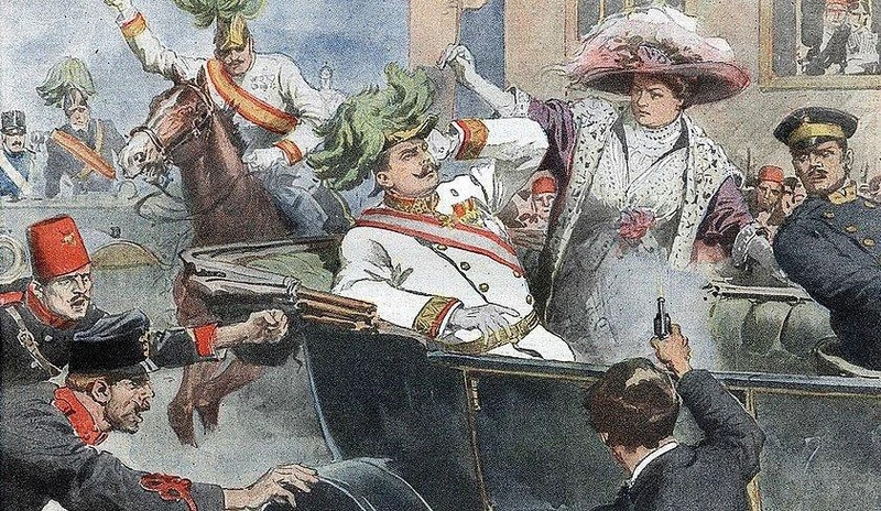 1914. június 28-án gyilkolta meg Ferenc Ferdinánd osztrák–magyar trónörököst és feleségét Szarajevóban Gavrilo Princip szerb diák