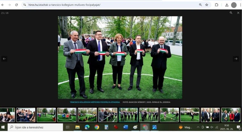 Képernyőfotó, hiros.hu