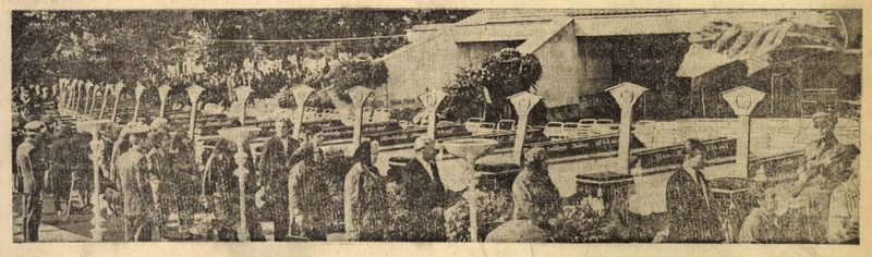 Tízezrek végső tiszteletadása, 1971. szeptember 28. / Fotó: Petőfi Népe