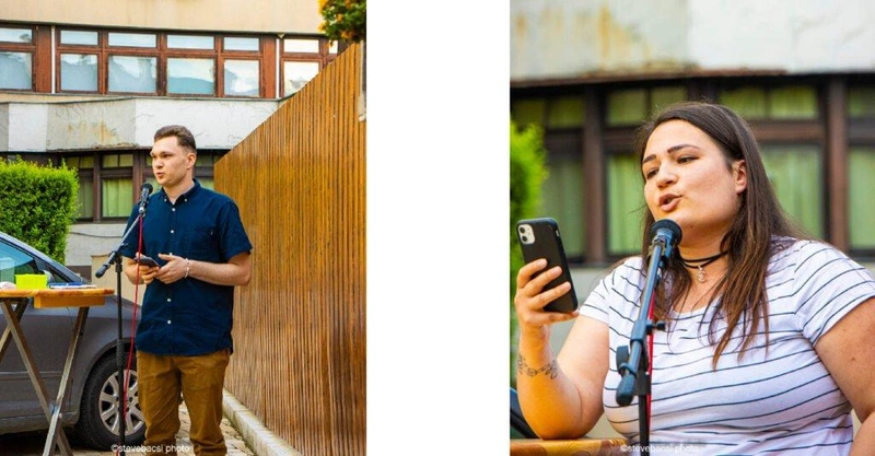 Vámos Tibor és Hári Katalin Hakaabe / Fotó: Szegedi István
