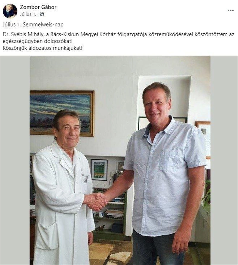 Facebook/Zombor Gábor