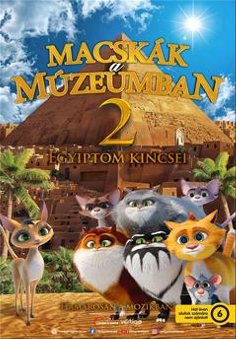 Malom Mozi – Macskák a múzeumban 2. - Egyiptom kincsei