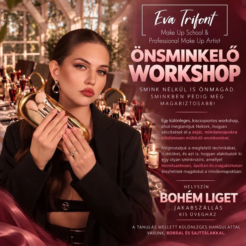 ÖNSMINKELŐ WORKSHOP by Eva Trifont