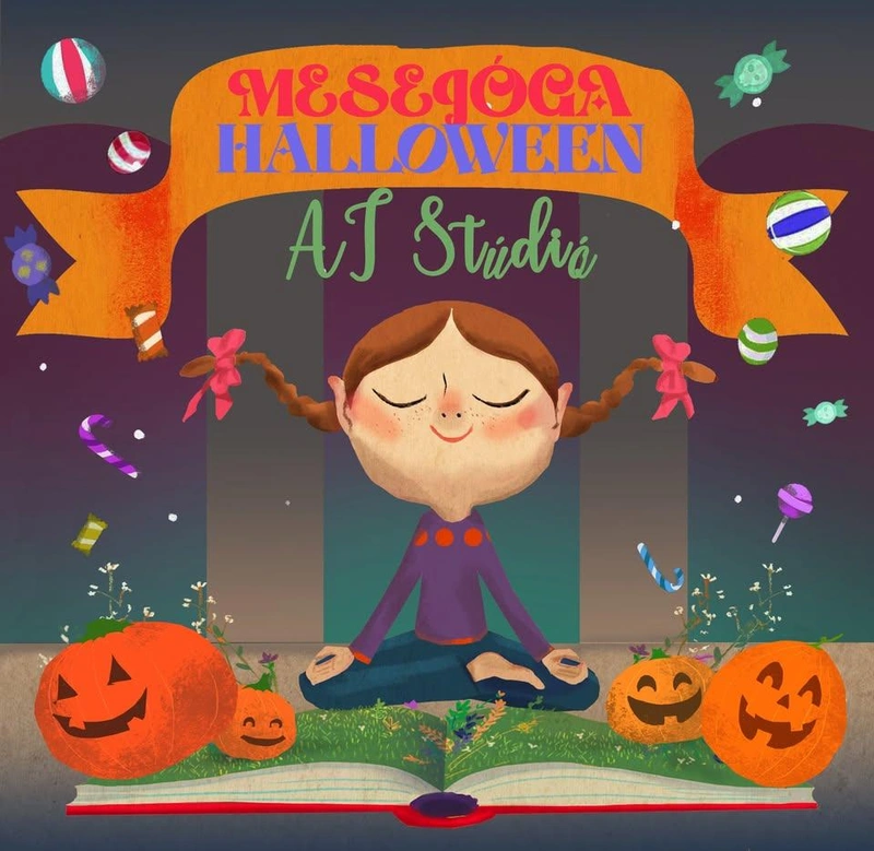 🎃👻 Rémisztően jó Halloweeni mesejóga-BEÖLTÖZŐS 🧙♀️🕸️