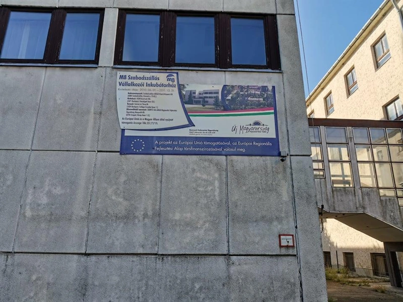 Elsőként létesült inkubátorház az M8 Ipari Parkban