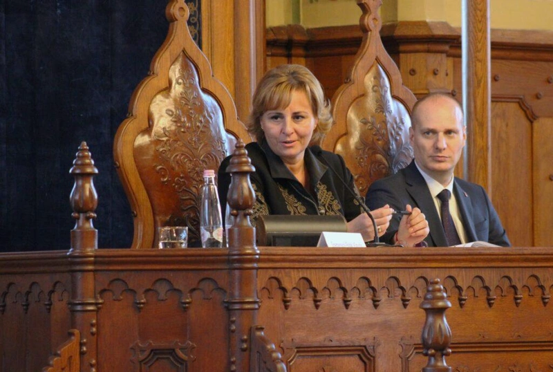 Szemereyné Pataki Klaudia és Temesvári Péter / Fotó: Hraskó István
