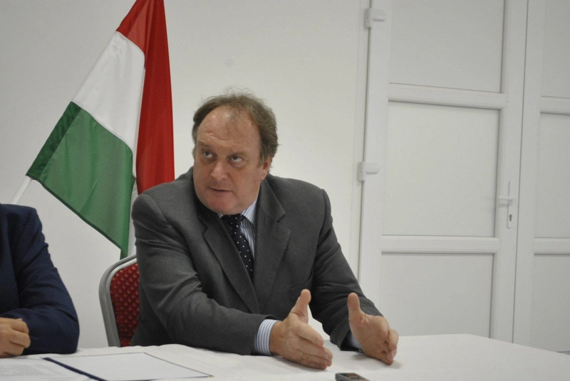 A Civil Összefogás Városunkért Egyesület képviseletében Klinger Ádám András / Fotó: kecsup.hu