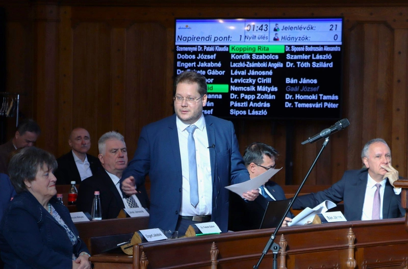Fekete Gábor alpolgármester – 2026. február / Fotó: Hraskó István / KecsUP Hírek