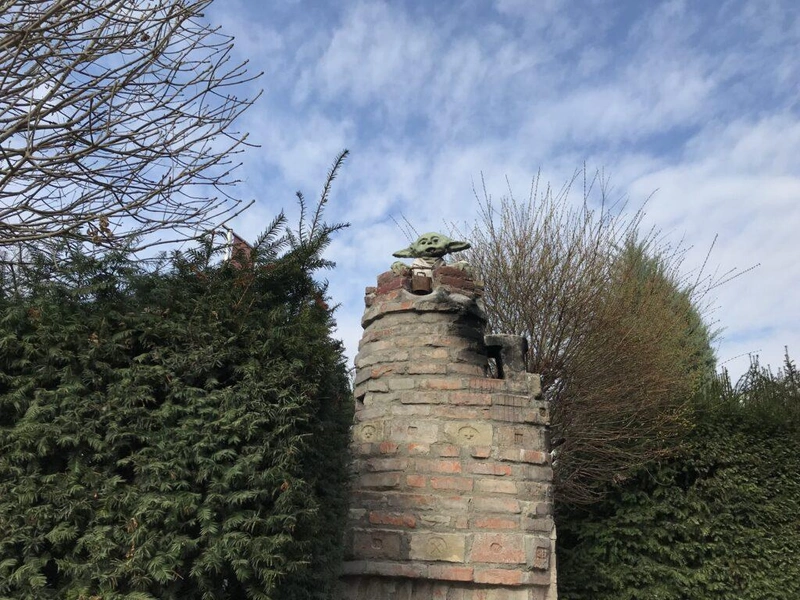 Mondok Zoltán Yoda szobra / Fotó: kecsup.hu