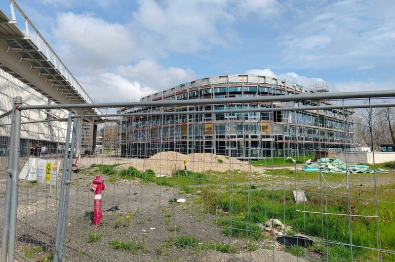 Az egyetemi campus félkészen / Fotó: KecsUP Hírek