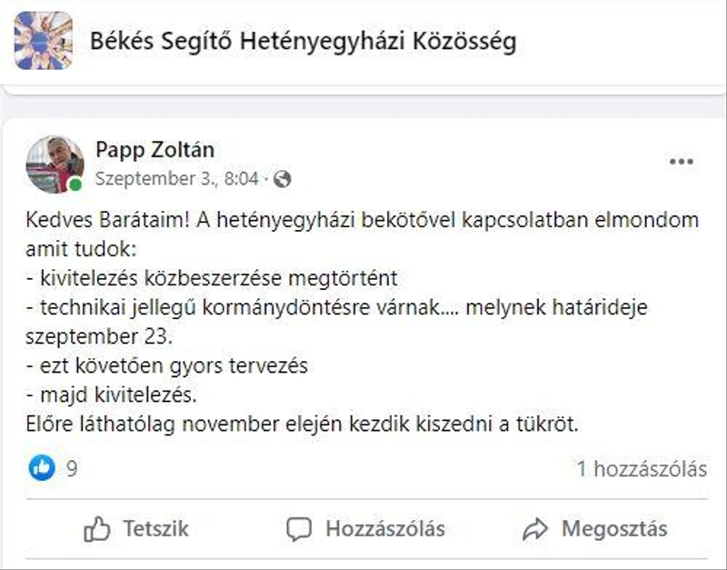 Papp Zoltán fideszes önkormányzati képviselő