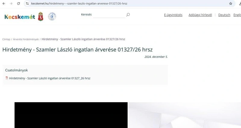 Forrás: kecskemet.hu, képernyőfotó