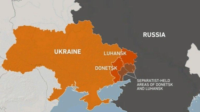 Orosz-ukrán harc Ukrajna keleti megyéiért / Fotó: aljazeera.com