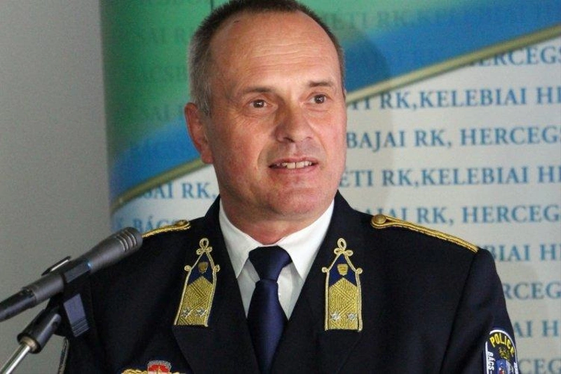 Kerti István alezredes / Fotó: police.hu