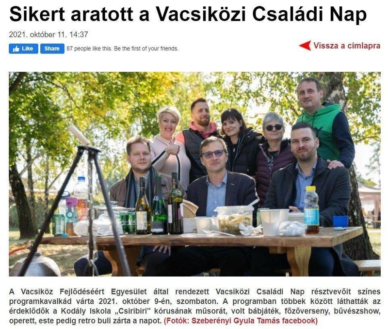 Képkivágás a keol.hu oldalról