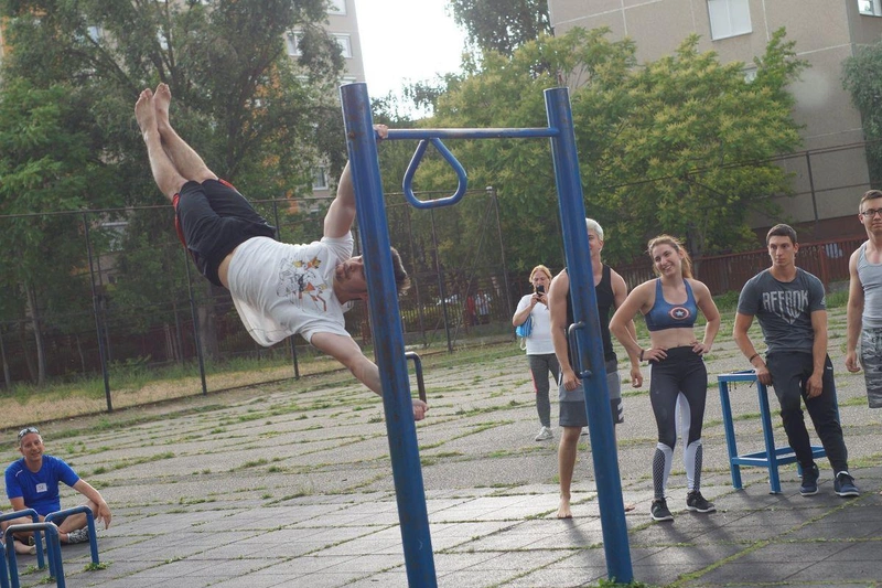 A kondipark 2018 tavaszán / Fotó: Fussunk együtt a Lánchíd Sportpályáért! – facebook-esemény