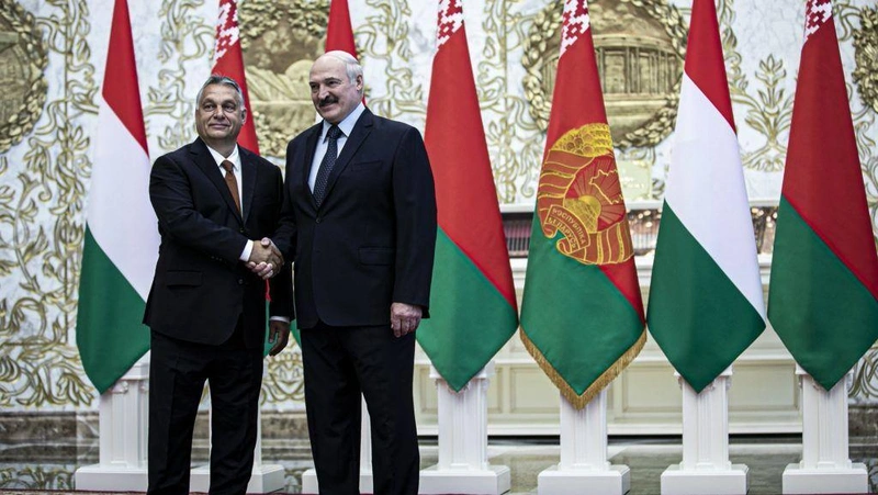Orbán Viktor és Aljakszandr Lukasenka 2020. június 5-én Minszkben / Kép: MTI/Miniszterelnöki Sajtóiroda/Fischer Zoltán