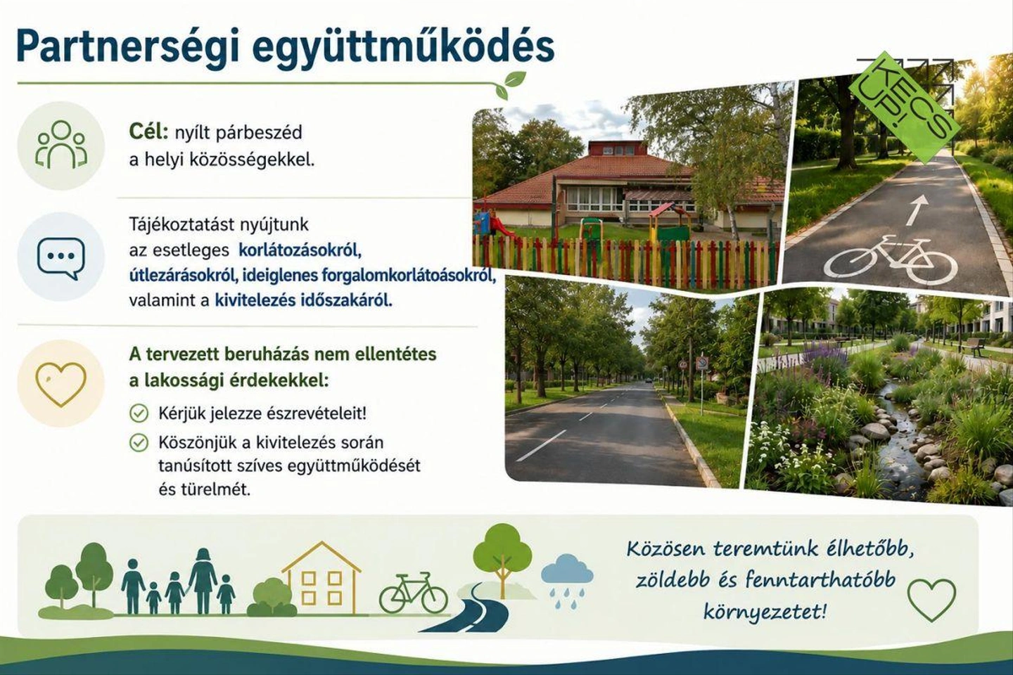 Cél a folyamatok társadalmiasitása