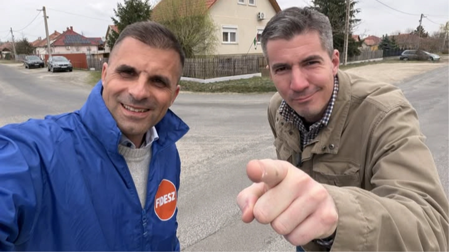 A képen Cseh Tamás és Kocsis Máté látható / Forrás: Cseh Tamás Facebook-oldala
