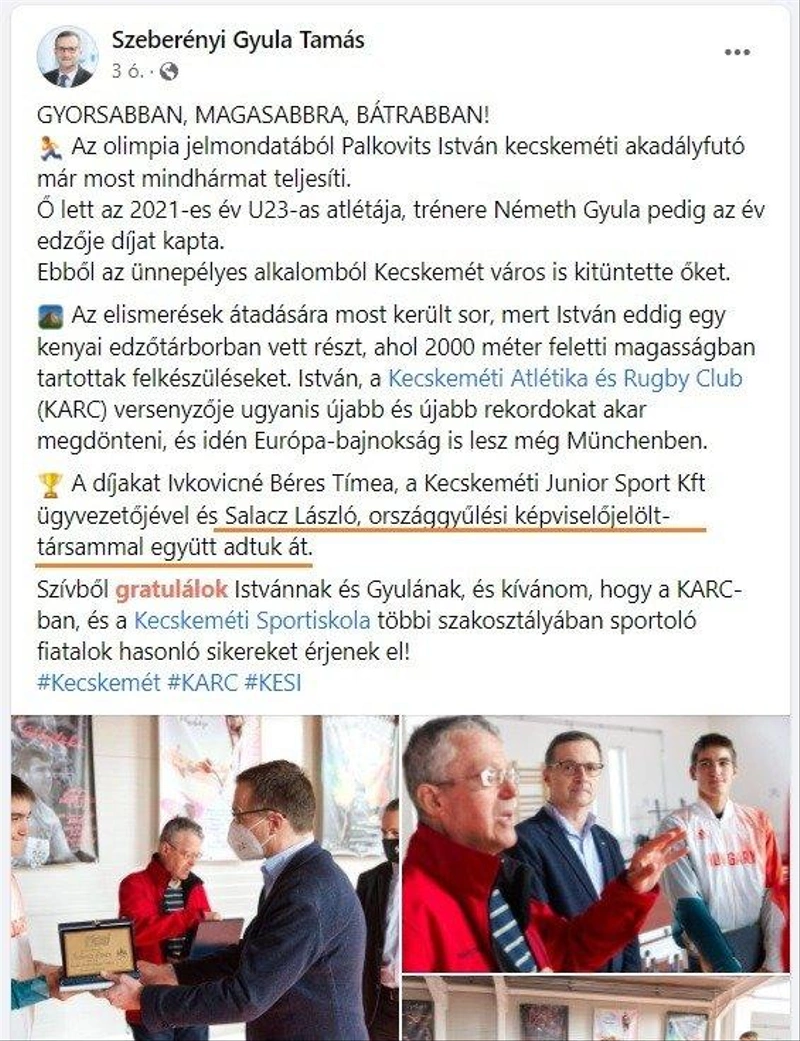 Facebook/Szeberényi Gyula Tamás
