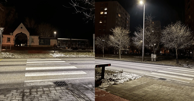 Ilyen lett januárban az említett átkelőhely. Fotó: KecsUP Hírek/Balla Szilárd