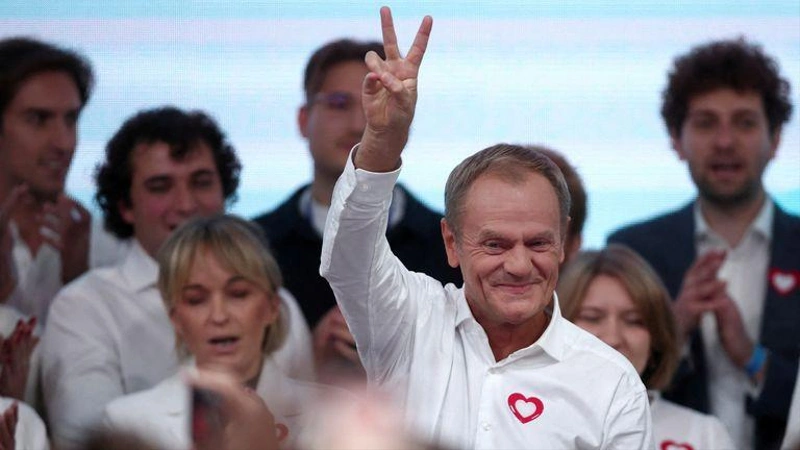 Az exit poll szerint az ellenzék nyerte a lengyel választást. / Fotó: VisegradInsight