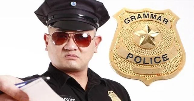 Nyelvtan rendőr
